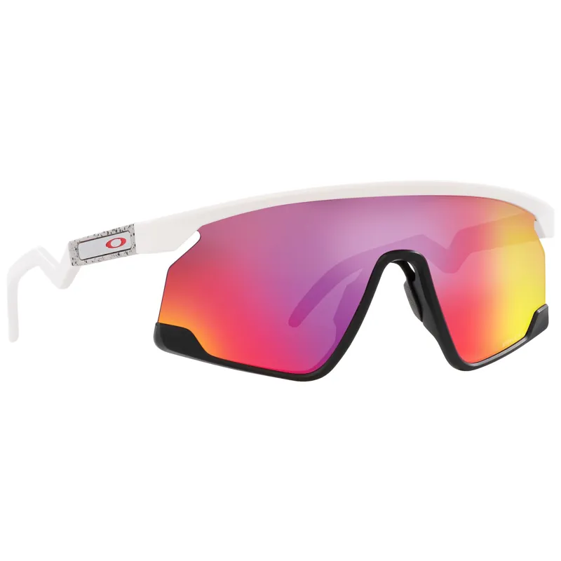 Oakley BXTR - Matte White Frame / Prizm Road Lens-10