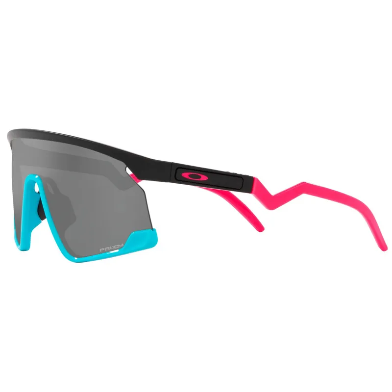 Oakley BXTR - Matte Black - Pink - Blue Frame / Prizm Black Lens-1