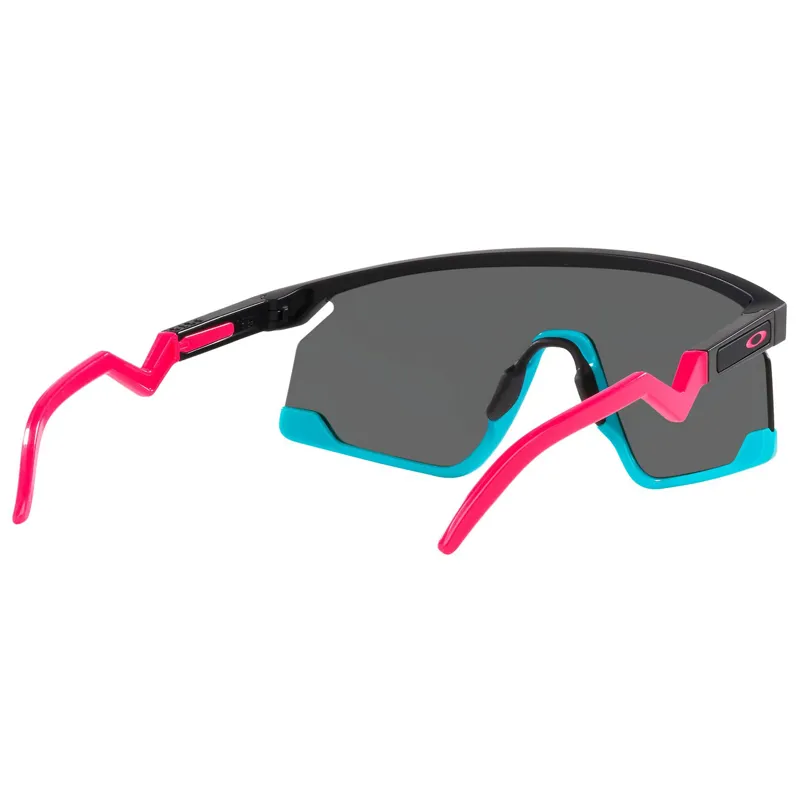 Oakley BXTR - Matte Black - Pink - Blue Frame / Prizm Black Lens-6