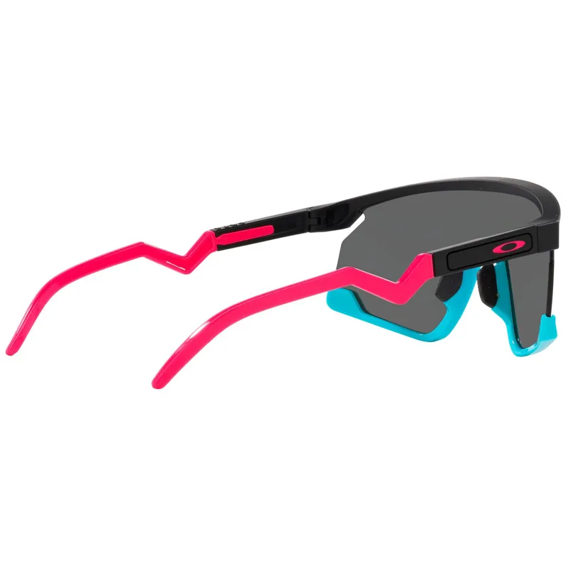 Oakley BXTR - Matte Black - Pink - Blue Frame / Prizm Black Lens-7
