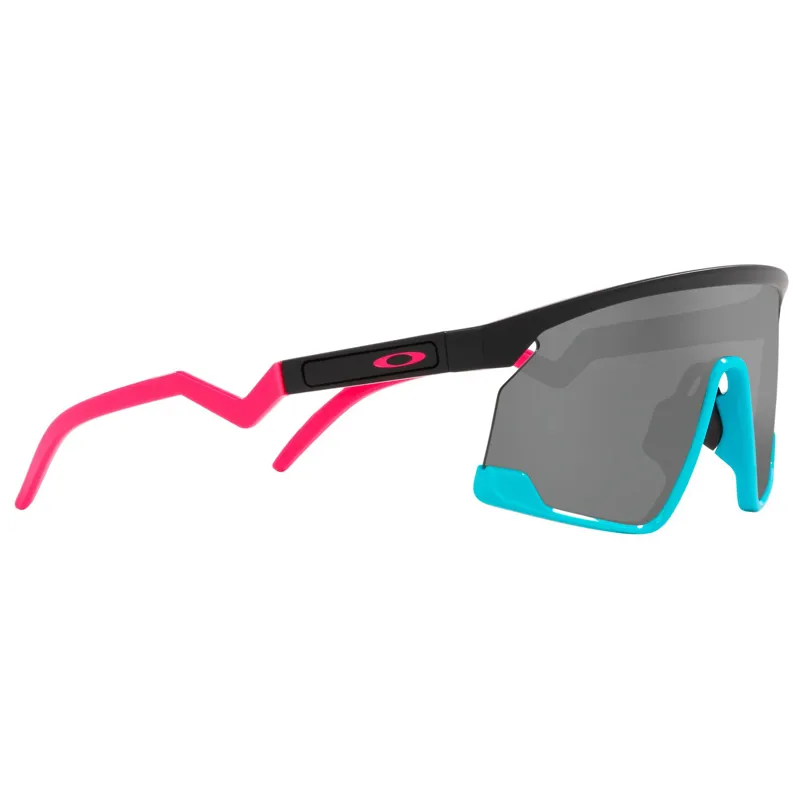 Oakley BXTR - Matte Black - Pink - Blue Frame / Prizm Black Lens-9