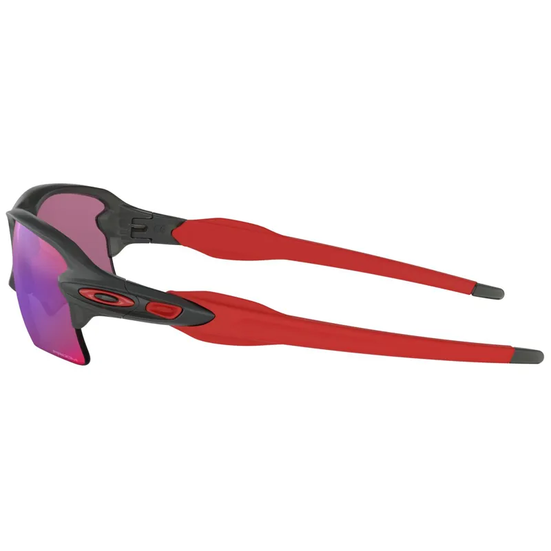 Oakley Flak 2.0 XL - Matte Grey Smoke Frame / Prizm Road Lens-2