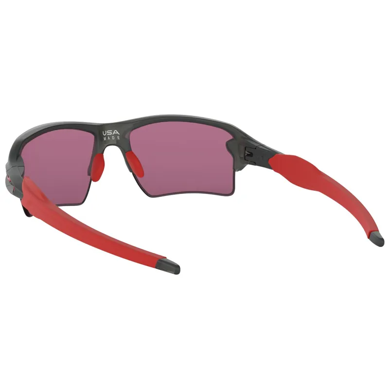 Oakley Flak 2.0 XL - Matte Grey Smoke Frame / Prizm Road Lens-4