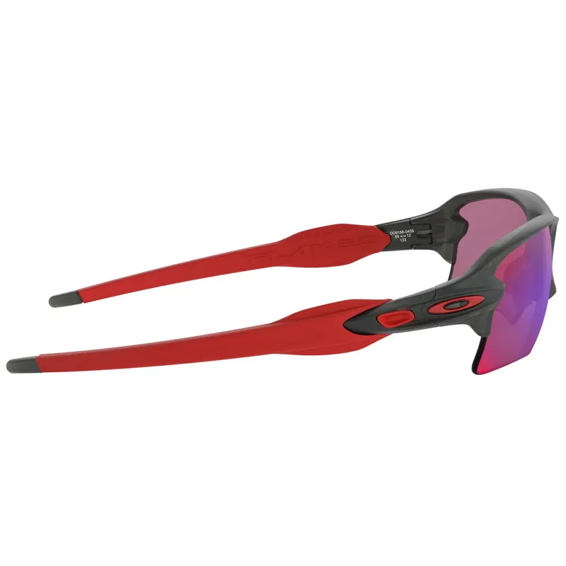 Oakley Flak 2.0 XL - Matte Grey Smoke Frame / Prizm Road Lens-8