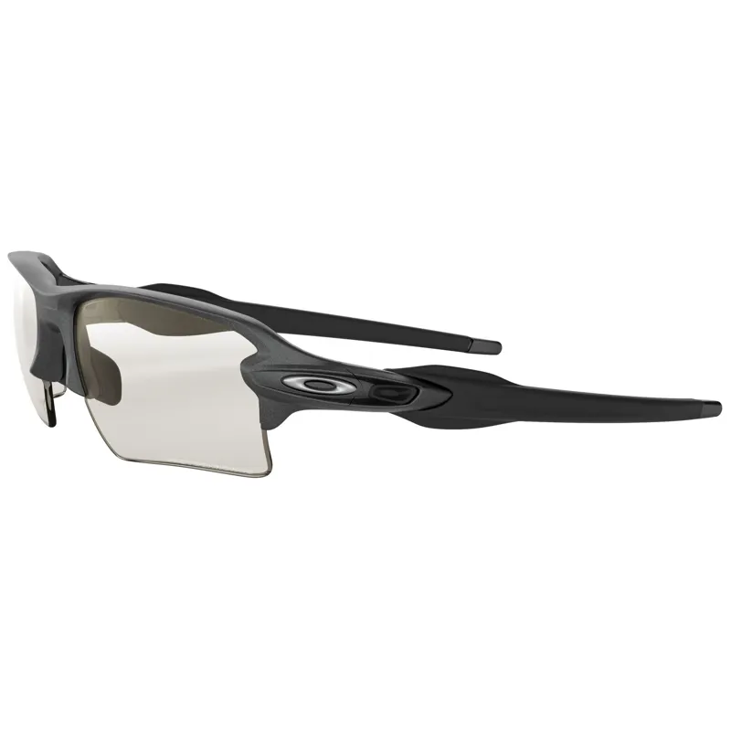 Oakley Flak 2.0 XL - Steel / Clear to Black Iridium Photochromic Lens-1
