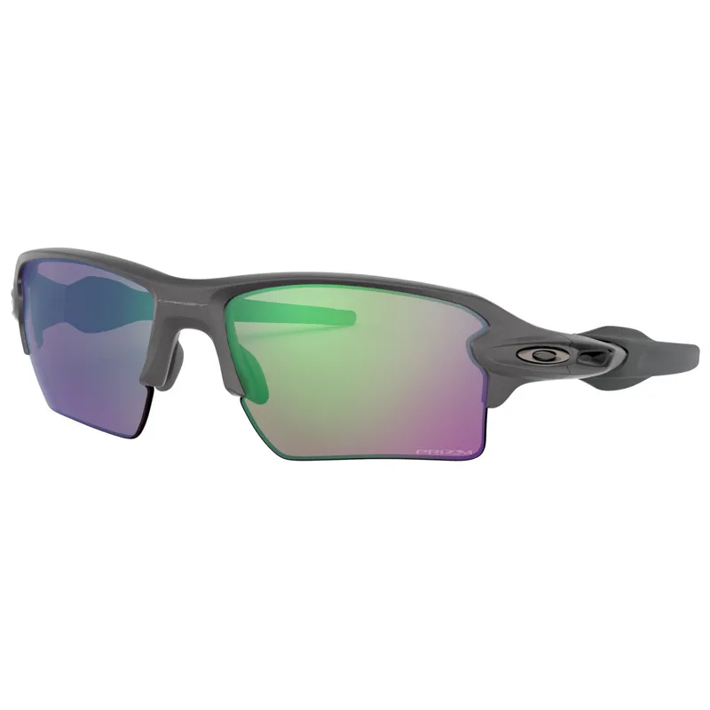 Oakley Flak 2.0 XL - Steel Frame / Prizm Road Jade Lens