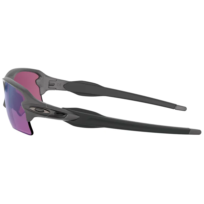 Oakley Flak 2.0 XL - Steel Frame / Prizm Road Jade Lens-2