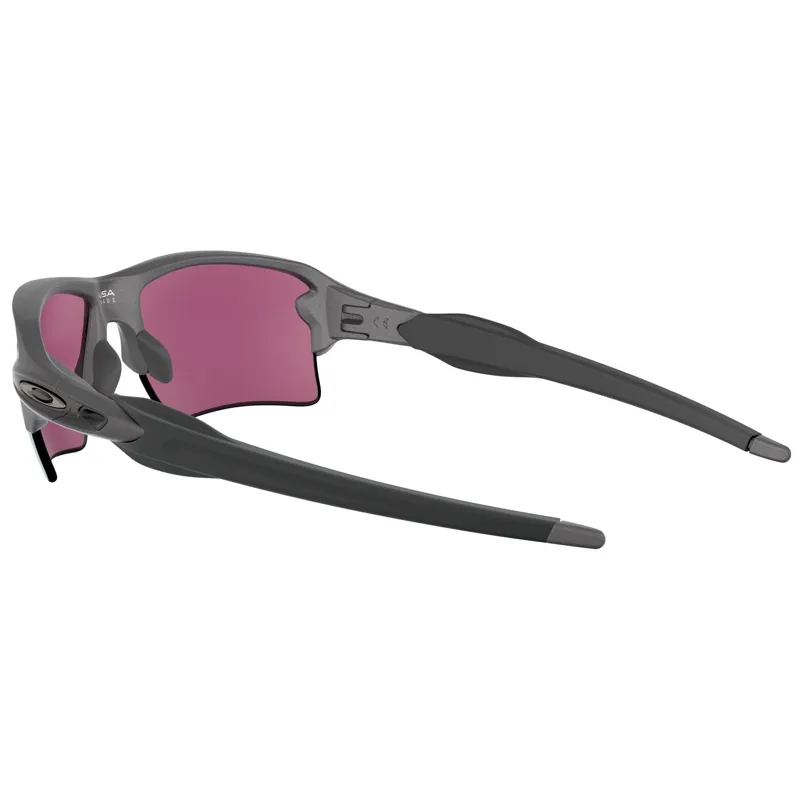 Oakley Flak 2.0 XL - Steel Frame / Prizm Road Jade Lens-3