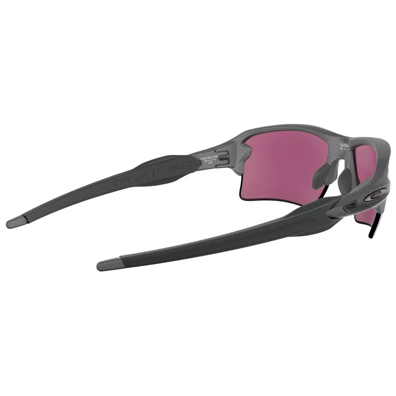 Oakley Flak 2.0 XL - Steel Frame / Prizm Road Jade Lens-7