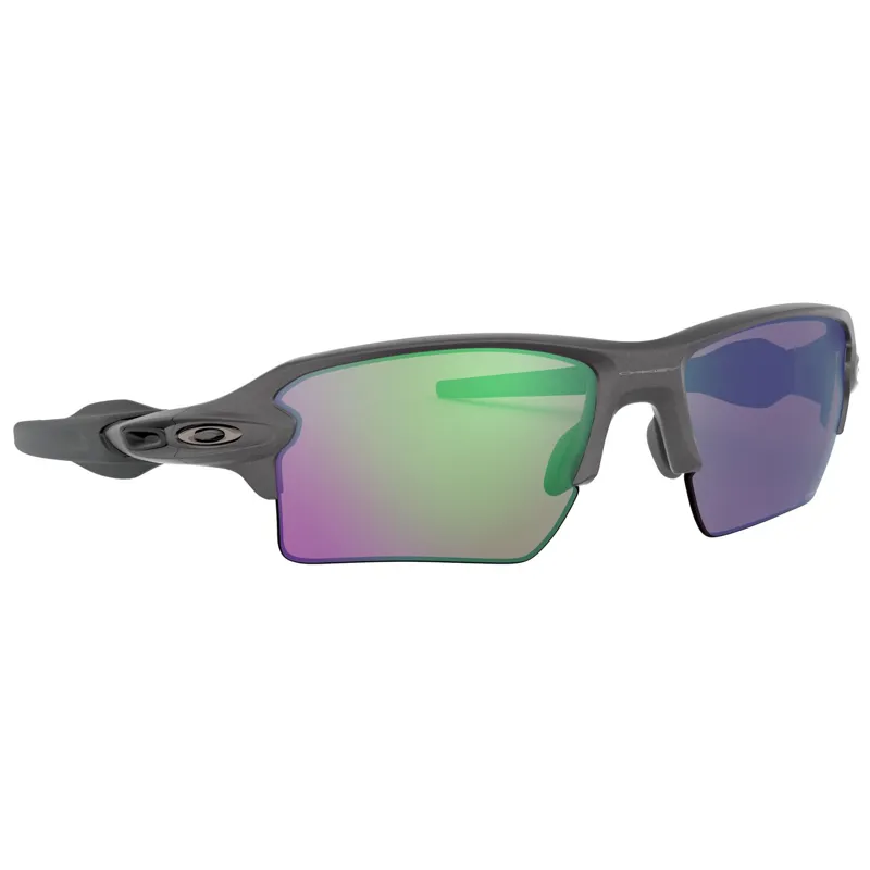 Oakley Flak 2.0 XL - Steel Frame / Prizm Road Jade Lens-10