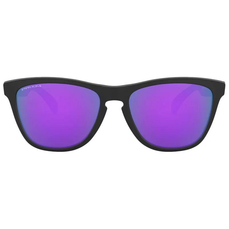 Oakley Frogskins - Matte Black Frame / Prizm Violet Lens-11