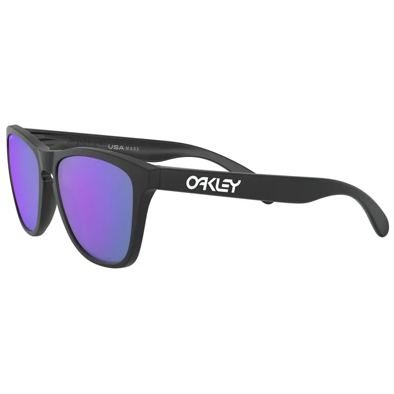 Oakley Frogskins - Matte Black Frame / Prizm Violet Lens-1