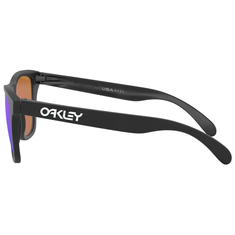 Oakley Frogskins - Matte Black Frame / Prizm Violet Lens-2