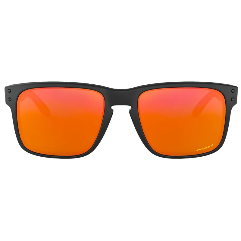 Oakley Holbrook - Matte Black Frame / Prizm Ruby Lens-11