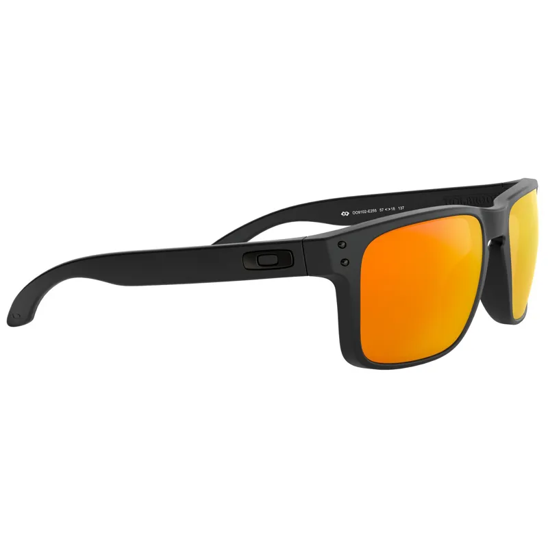 Oakley Holbrook - Matte Black Frame / Prizm Ruby Lens-9