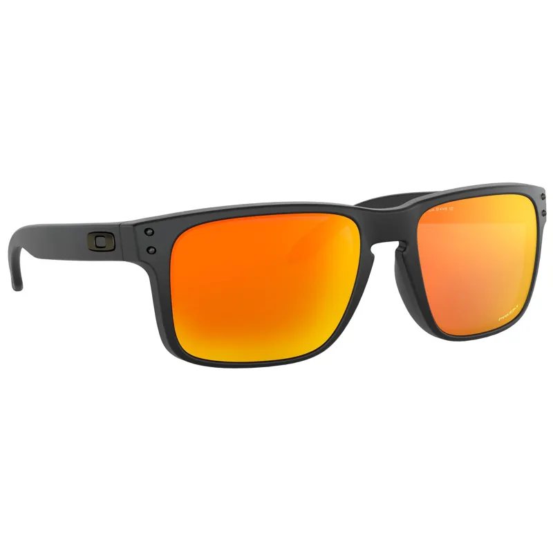 Oakley Holbrook - Matte Black Frame / Prizm Ruby Lens-10