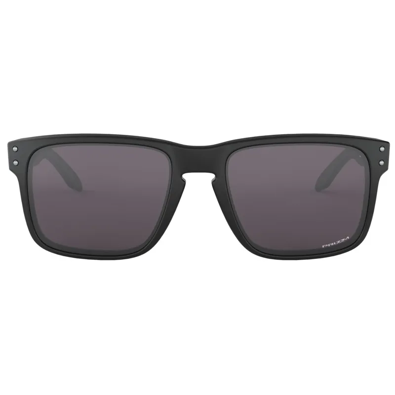 Oakley Holbrook - Matte Black Frame / Prizm Grey Lens-11