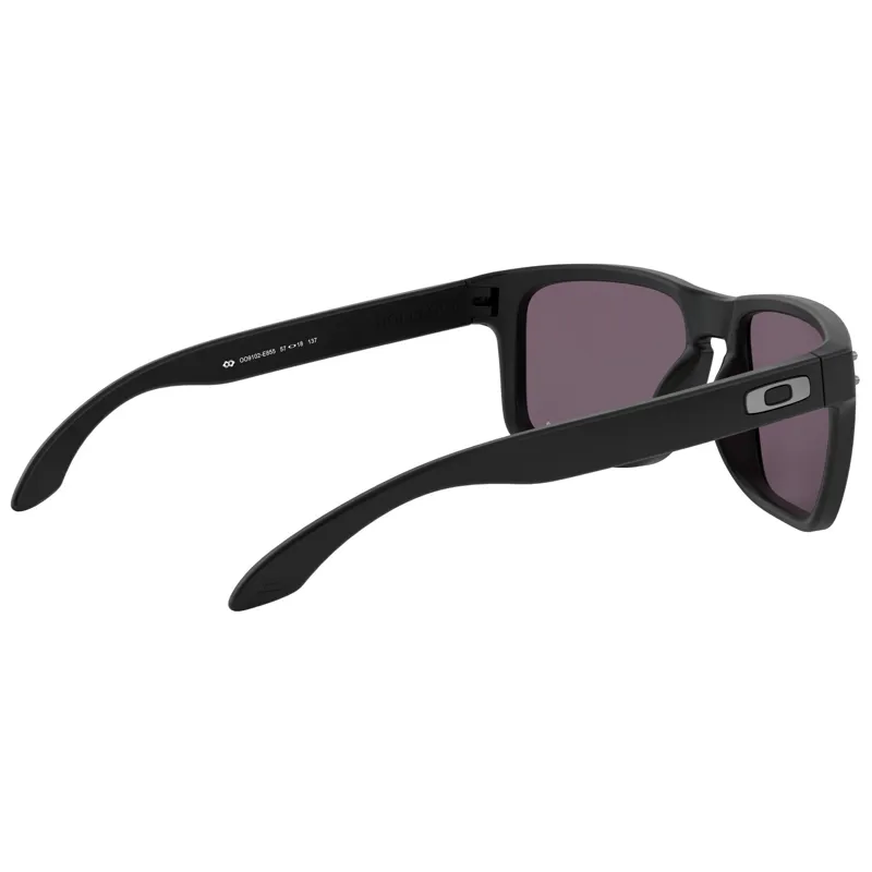 Oakley Holbrook - Matte Black Frame / Prizm Grey Lens-7