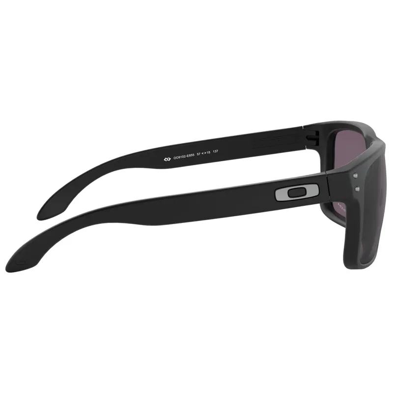 Oakley Holbrook - Matte Black Frame / Prizm Grey Lens-8