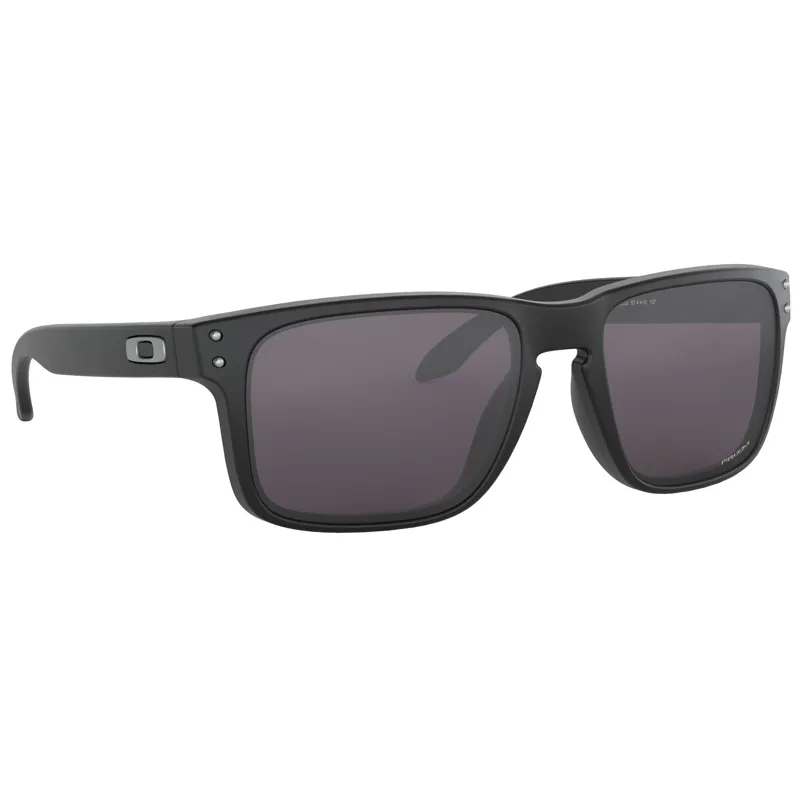Oakley Holbrook - Matte Black Frame / Prizm Grey Lens-10
