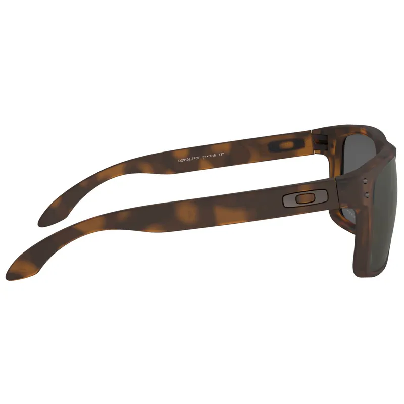 Oakley Holbrook - Matte Brown Tortoise Frame / Prizm Black Lens-8