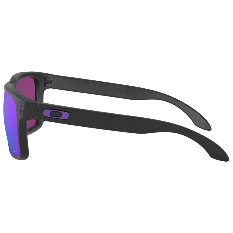 Oakley Holbrook - Matte Black Frame / Prizm Violet Lens-2