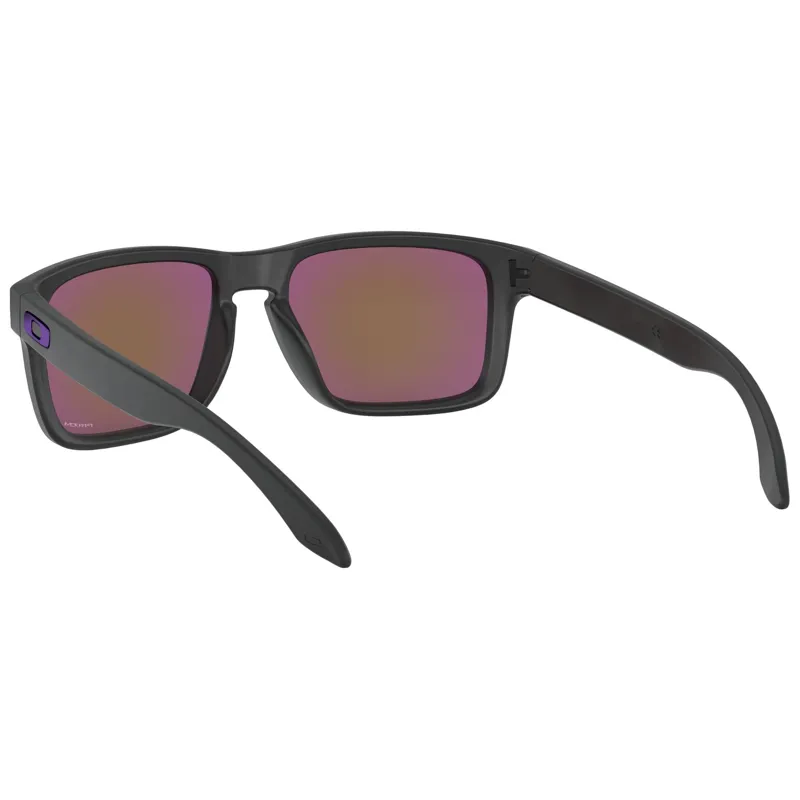 Oakley Holbrook - Matte Black Frame / Prizm Violet Lens-4