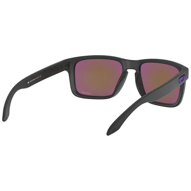 Oakley Holbrook - Matte Black Frame / Prizm Violet Lens-6