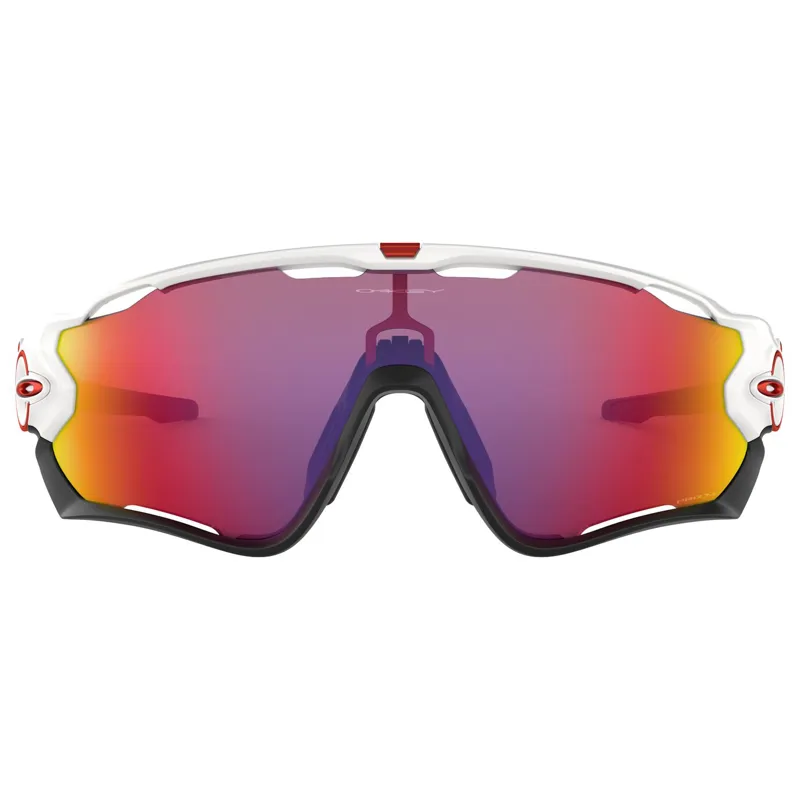 Oakley Jawbreaker - Polished White Frame / Prizm Road Lens-11