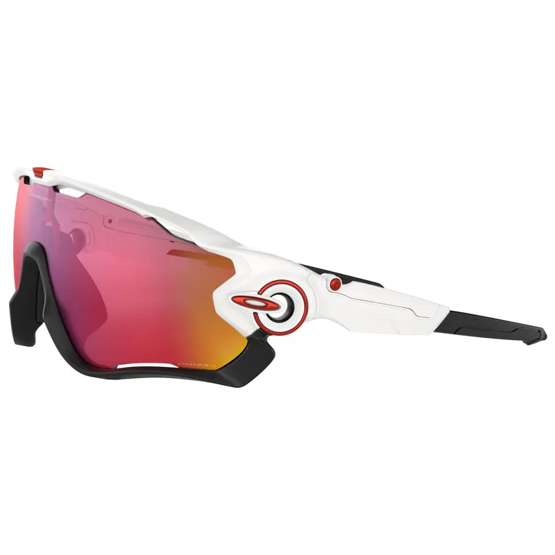 Oakley Jawbreaker - Polished White Frame / Prizm Road Lens-1