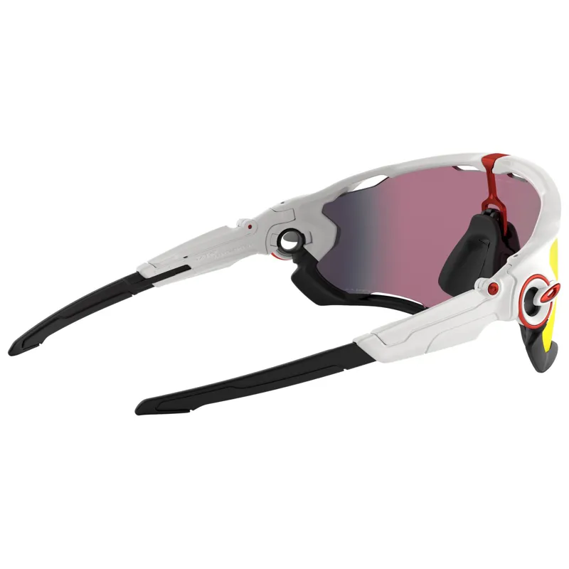 Oakley Jawbreaker - Polished White Frame / Prizm Road Lens-7