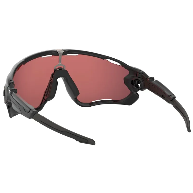 Oakley Jawbreaker - Matte Black Frame /  Prizm Trail Torch Lens-7