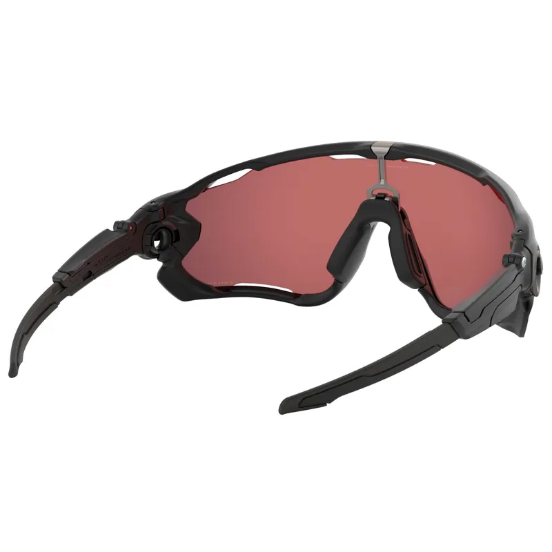 Oakley Jawbreaker - Matte Black Frame /  Prizm Trail Torch Lens-5