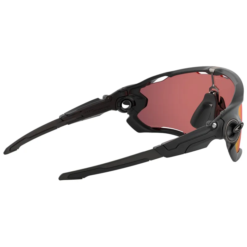 Oakley Jawbreaker - Matte Black Frame /  Prizm Trail Torch Lens-4