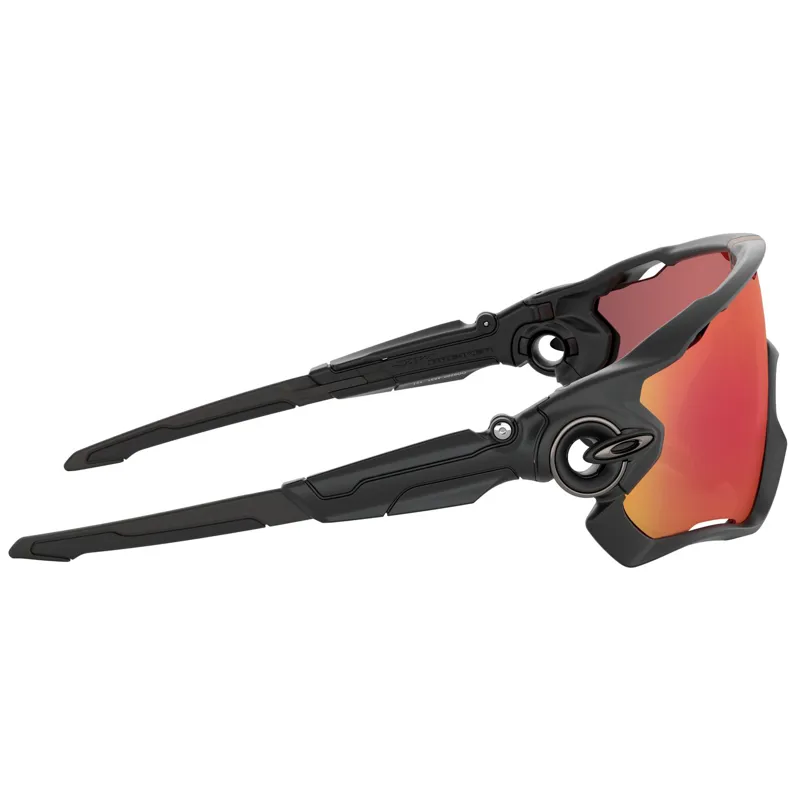 Oakley Jawbreaker - Matte Black Frame /  Prizm Trail Torch Lens-3