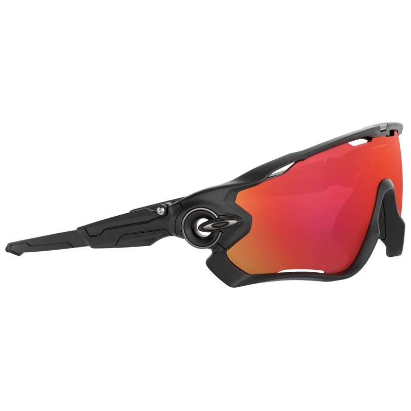 Oakley Jawbreaker - Matte Black Frame /  Prizm Trail Torch Lens-2