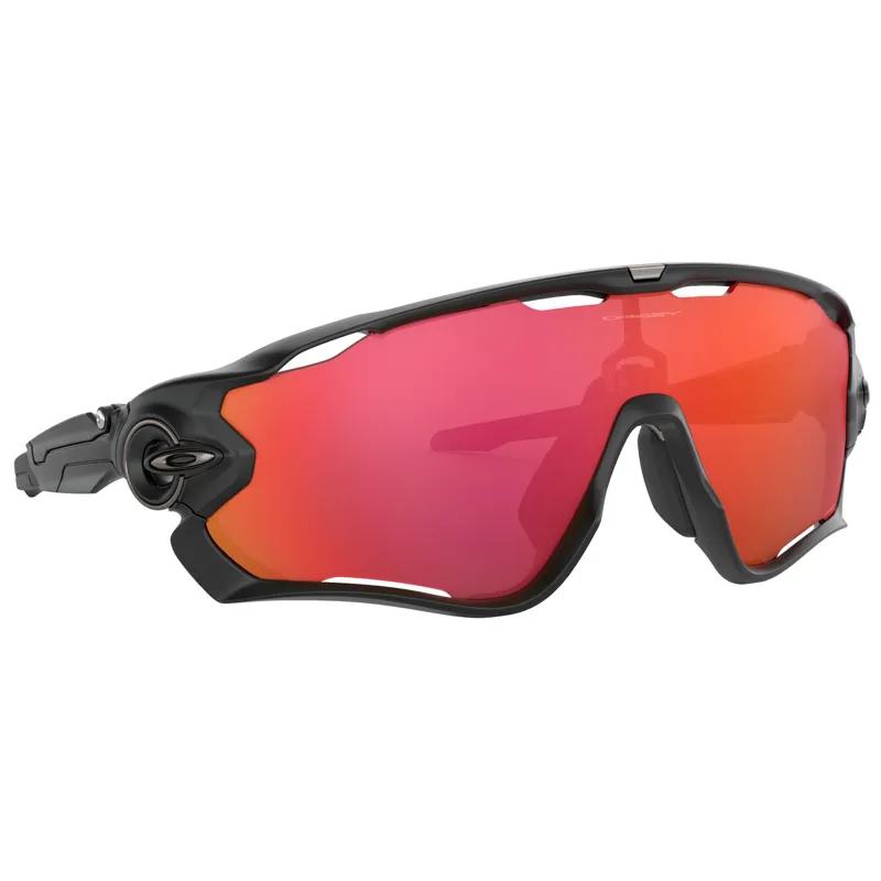 Oakley Jawbreaker - Matte Black Frame /  Prizm Trail Torch Lens-1