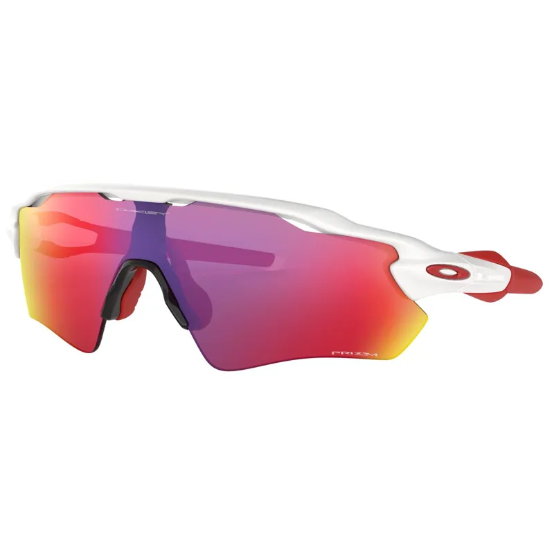 Oakley Radar EV Path - Polished White Frame / Prizm Road Lens