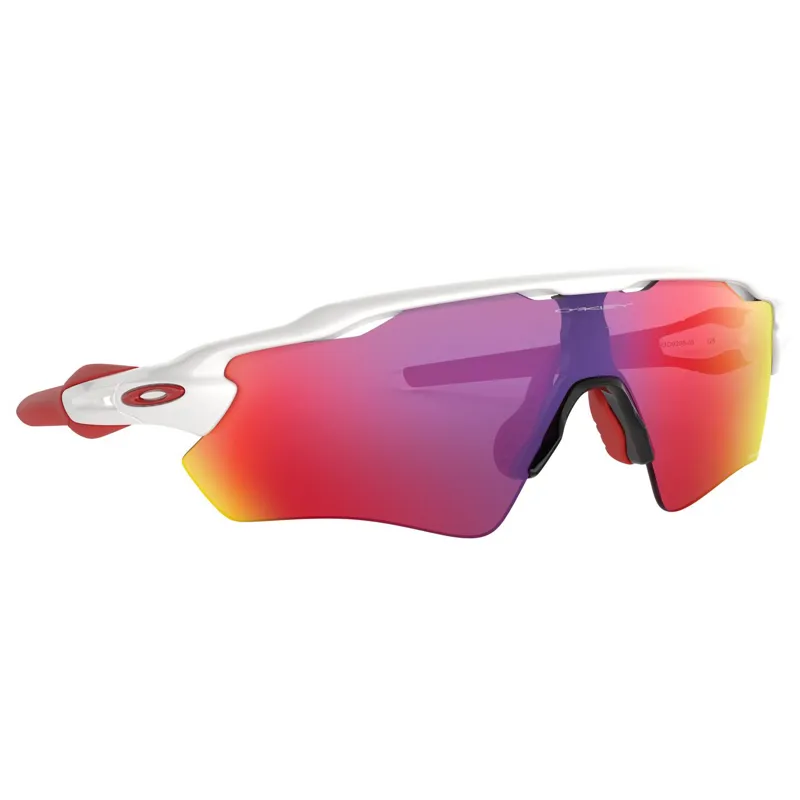 Oakley Radar EV Path - Polished White Frame / Prizm Road Lens-10