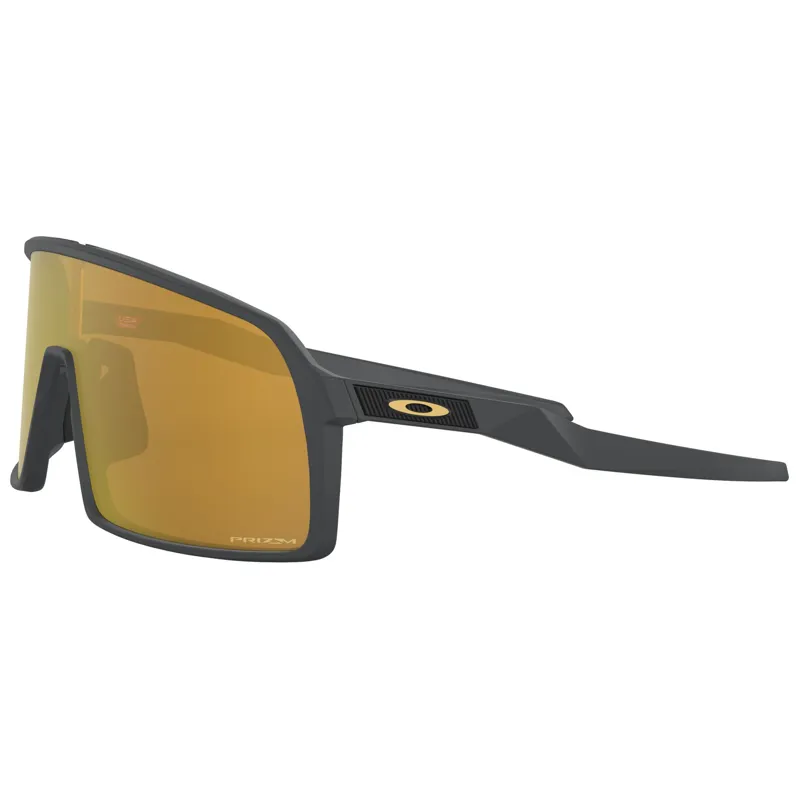 Oakley Sutro - Matte Carbon Frame /  Prizm 24K Lens-10