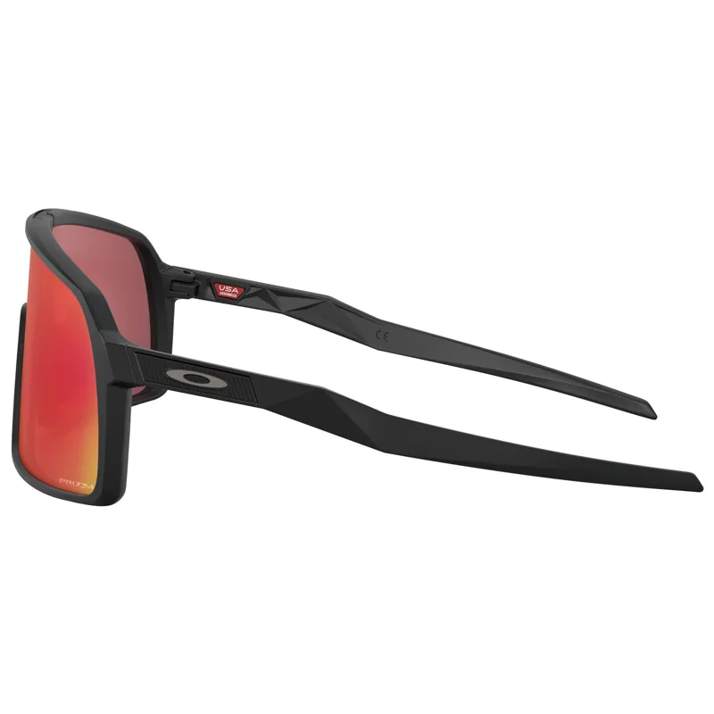 Oakley Sutro - Matte Black Frame / Prizm Trail Torch Lens-9
