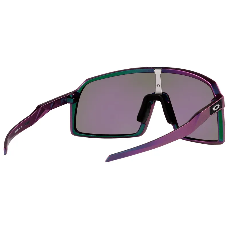 Oakley Sutro - Troy Lee Design Matte Purple Green Shift Frame / Prizm Jade Lens-5
