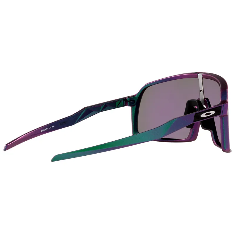 Oakley Sutro - Troy Lee Design Matte Purple Green Shift Frame / Prizm Jade Lens-4