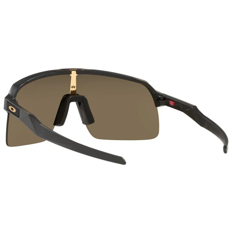 Oakley Sutro Lite - Matte Carbon Frame /  Prizm 24K Lens-7