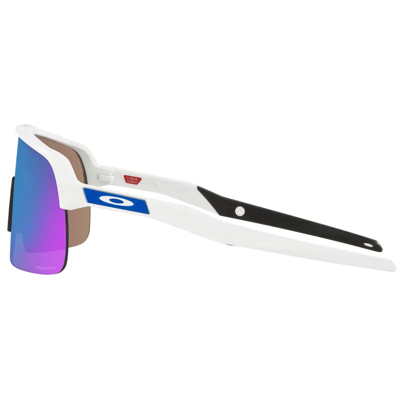 Oakley Sutro Lite - Matte White Frame / Prizm Sapphire Lens-9