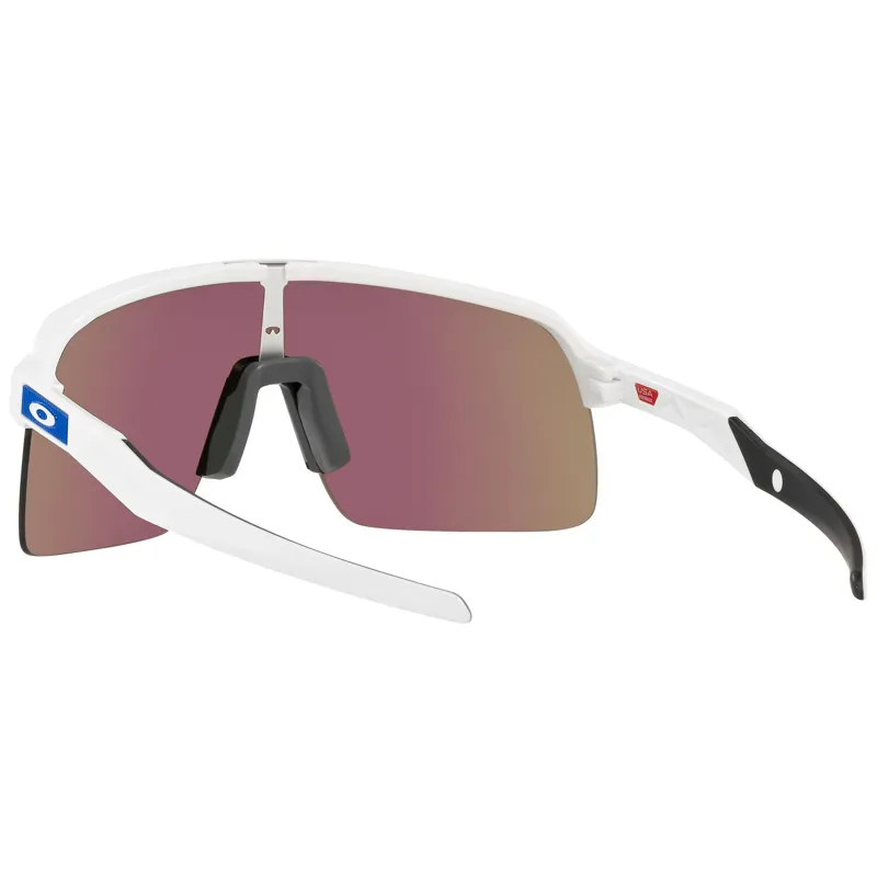 Oakley Sutro Lite - Matte White Frame / Prizm Sapphire Lens-7