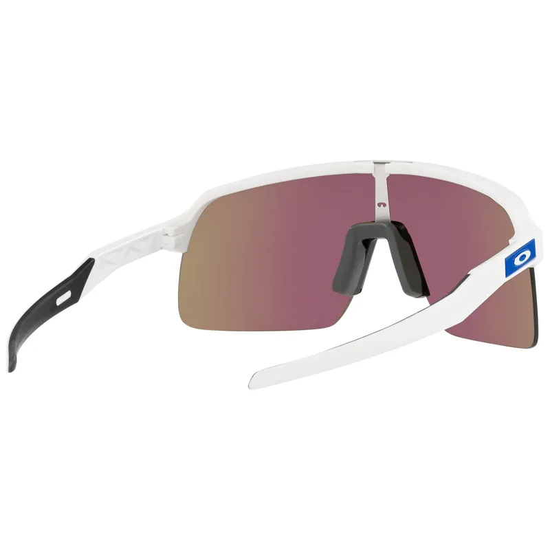 Oakley Sutro Lite - Matte White Frame / Prizm Sapphire Lens-5