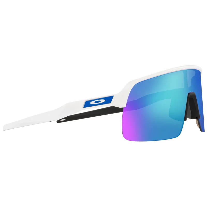 Oakley Sutro Lite - Matte White Frame / Prizm Sapphire Lens-2