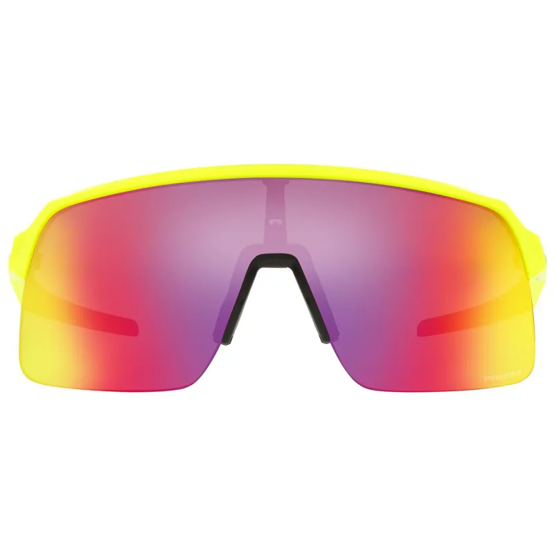 Oakley Sutro Lite - Matte Tennis Ball Yellow Frame /  Prizm Road Lens-11