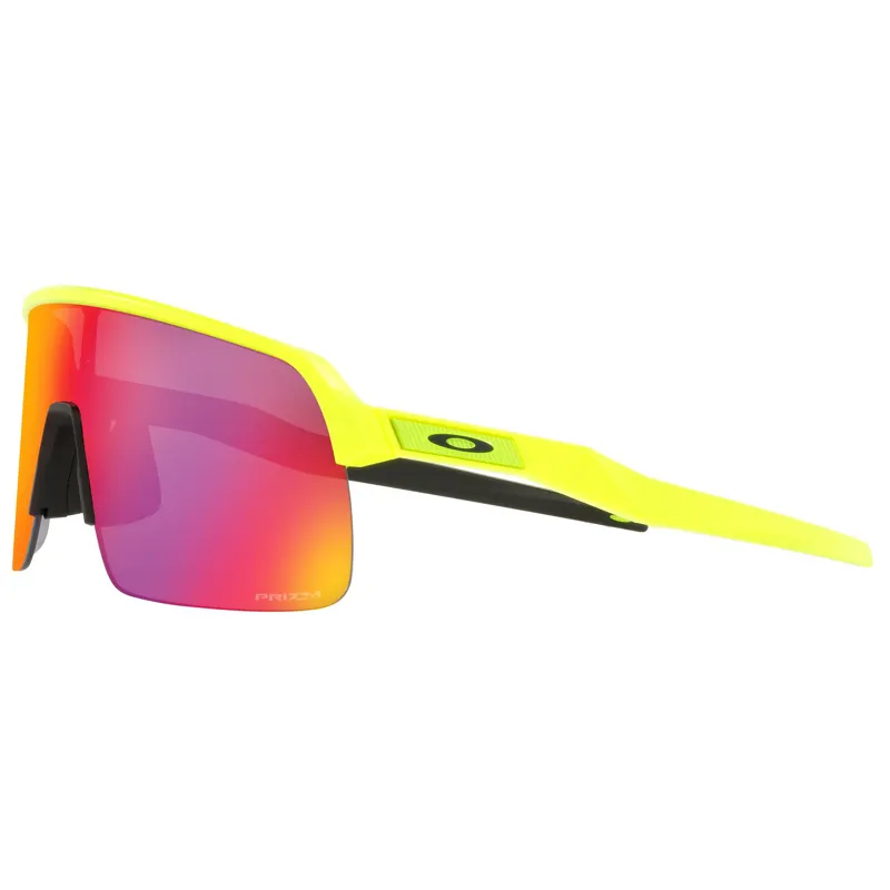 Oakley Sutro Lite - Matte Tennis Ball Yellow Frame /  Prizm Road Lens-10